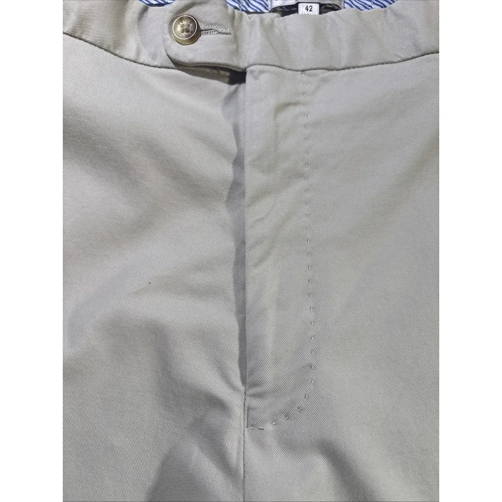 Peter Millar Soft Touch Twill Trousers NWT‎ Khaki Sz 42/36